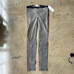 Helmut Lang lambskin skinny pants